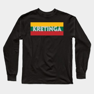 Kretinga City in Lithuania Long Sleeve T-Shirt